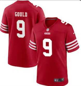 Men & Women & Youth San Francisco 49ers #9 Robbie Gould 2022 Red Vapor Untouchable Stitched Football Jersey